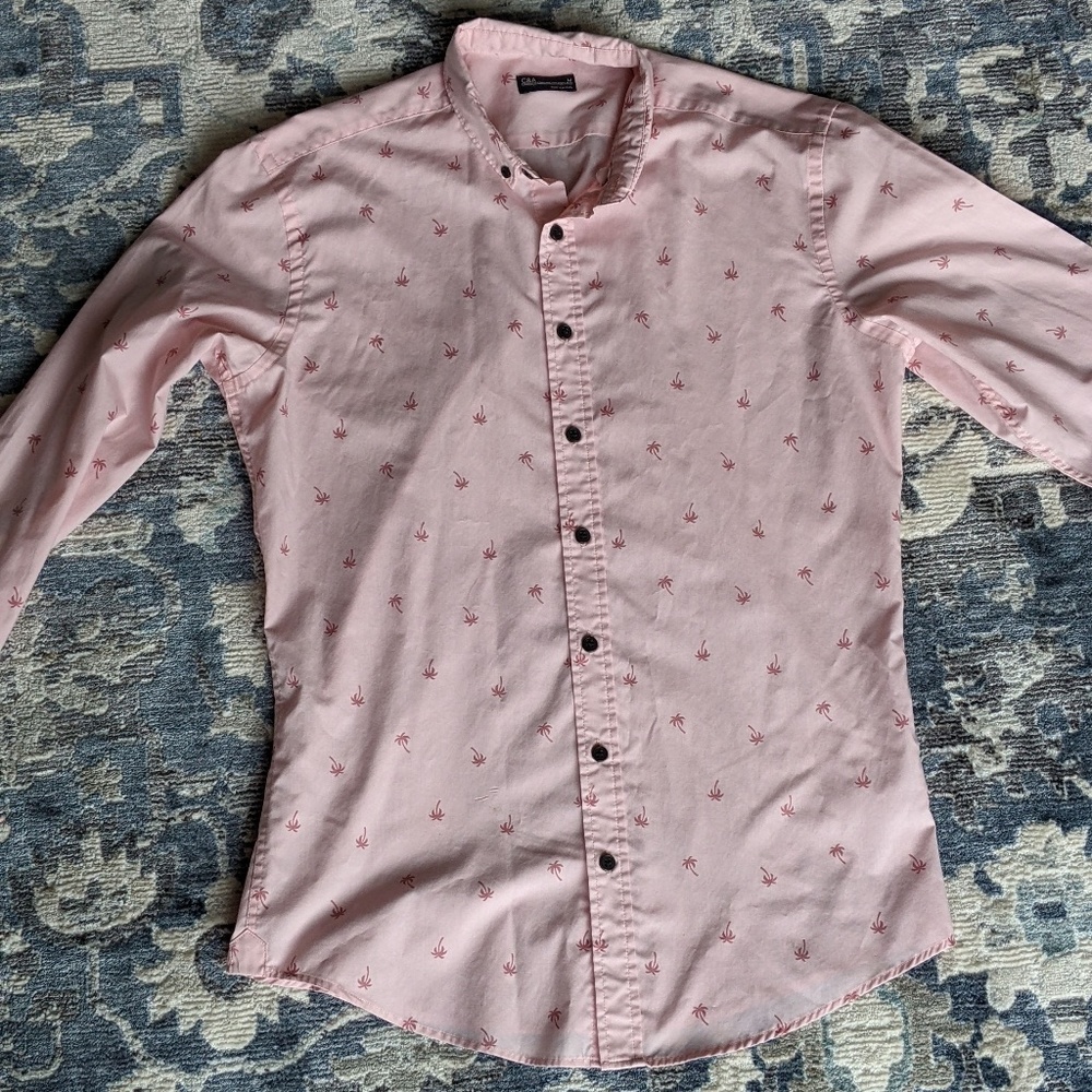 C&A Long Sleeve Button-Up - Men's M